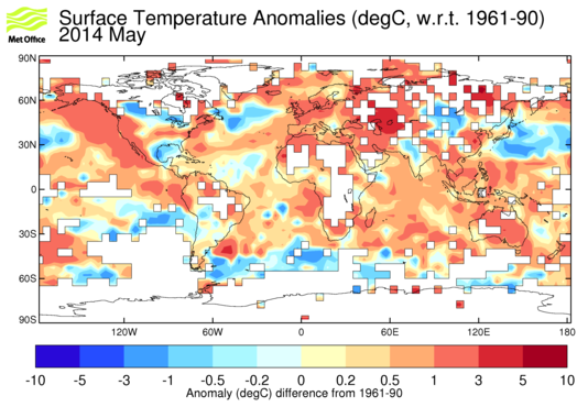 Метеорологические данные температура. Temperature Anomaly.