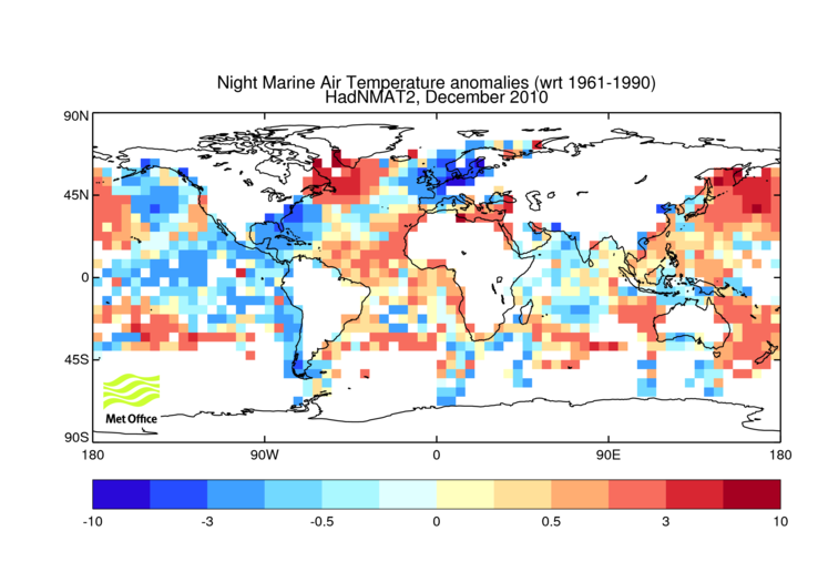 NMAT anomalies December 2010